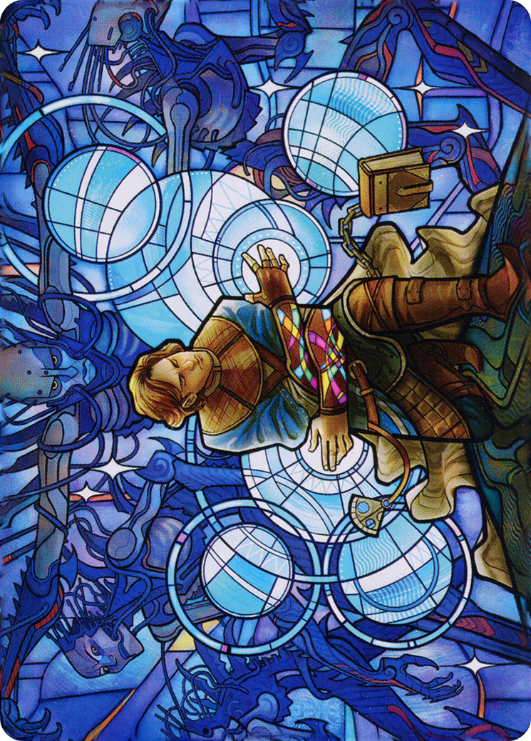 Image of Raff, Weatherlight Stalwart // Raff, Weatherlight Stalwart (ADMU-076) - Dominaria United Art Series (Borderless) Foil