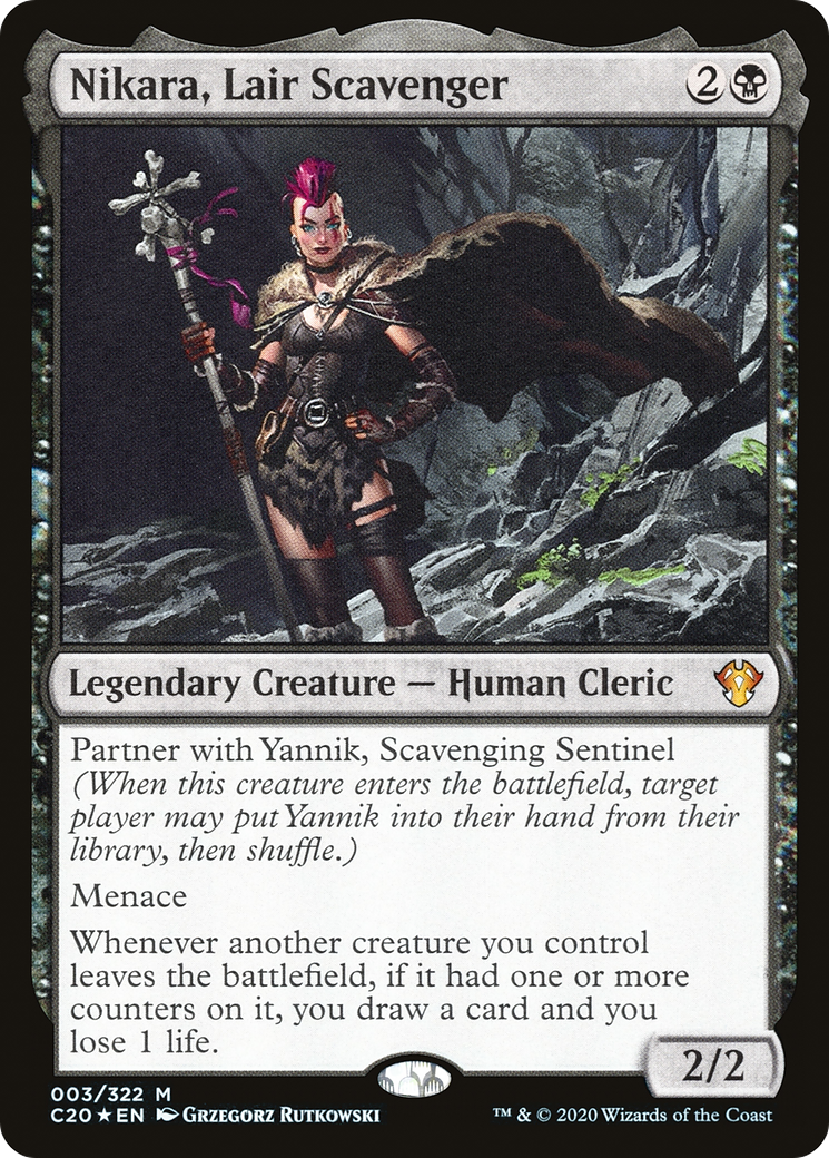Image of Nikara, Lair Scavenger (C20-003) - Commander 2020 Foil
