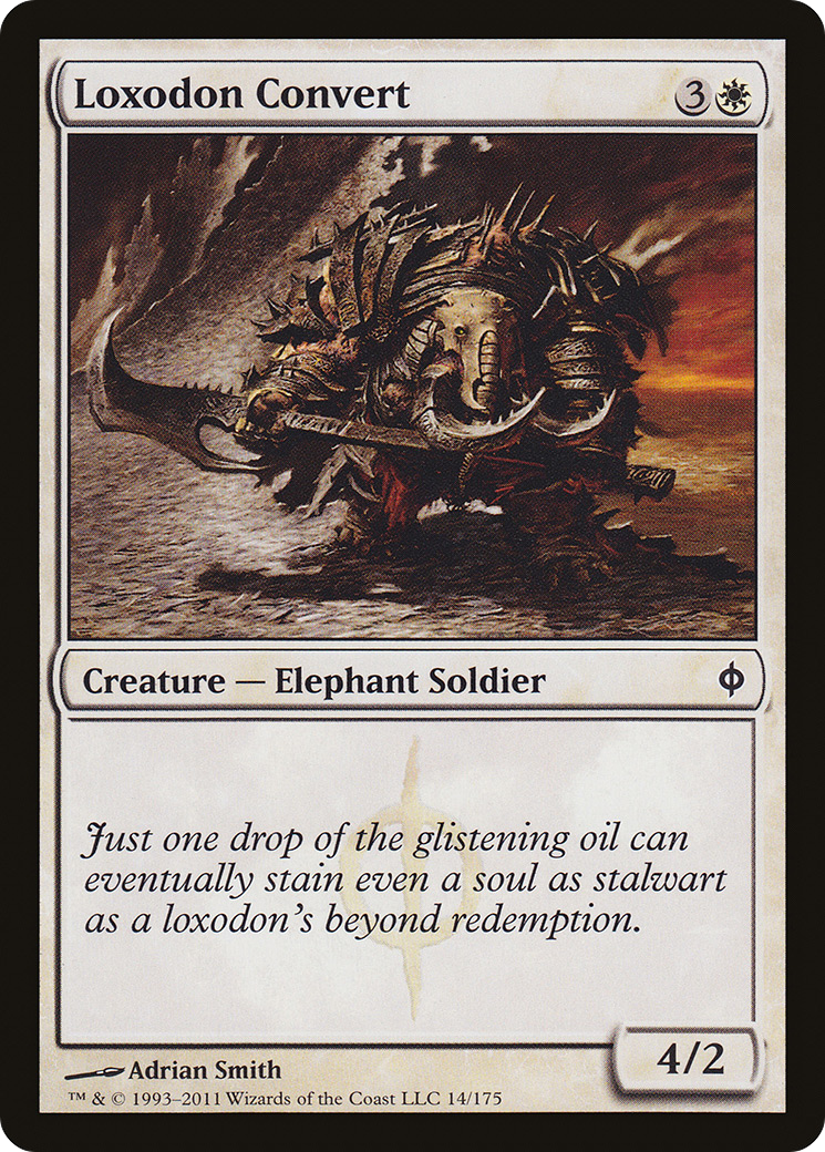 Image of Loxodon Convert (NPH-014) - New Phyrexia