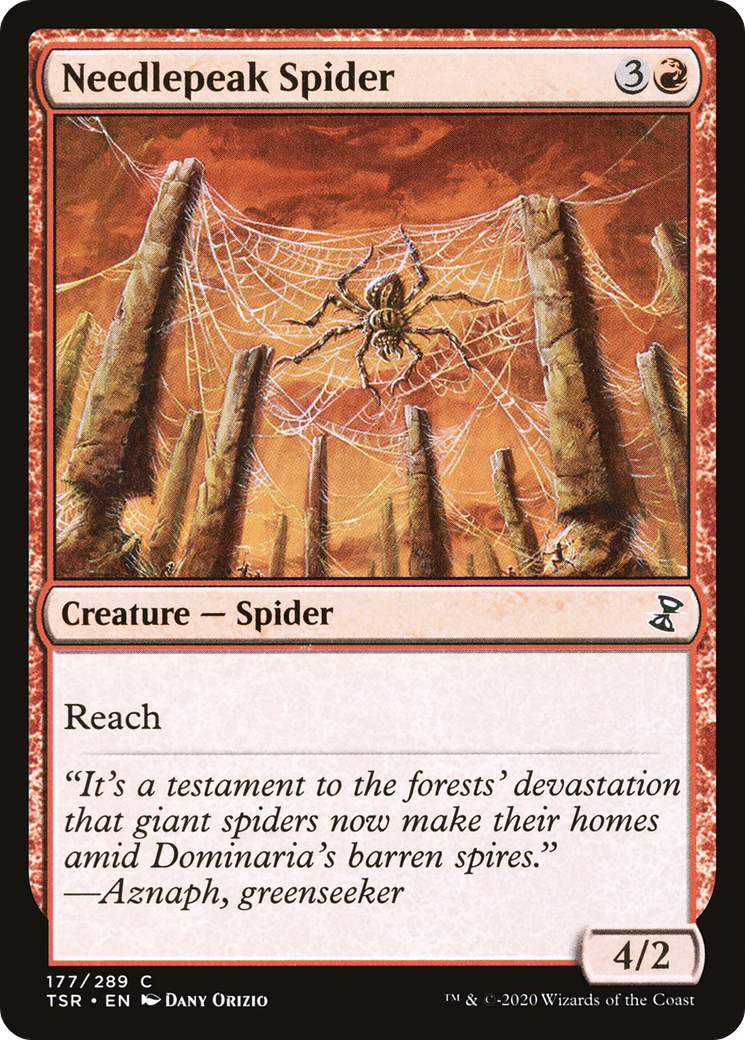 Image of Needlepeak Spider (TSR-177) - Time Spiral Remastered