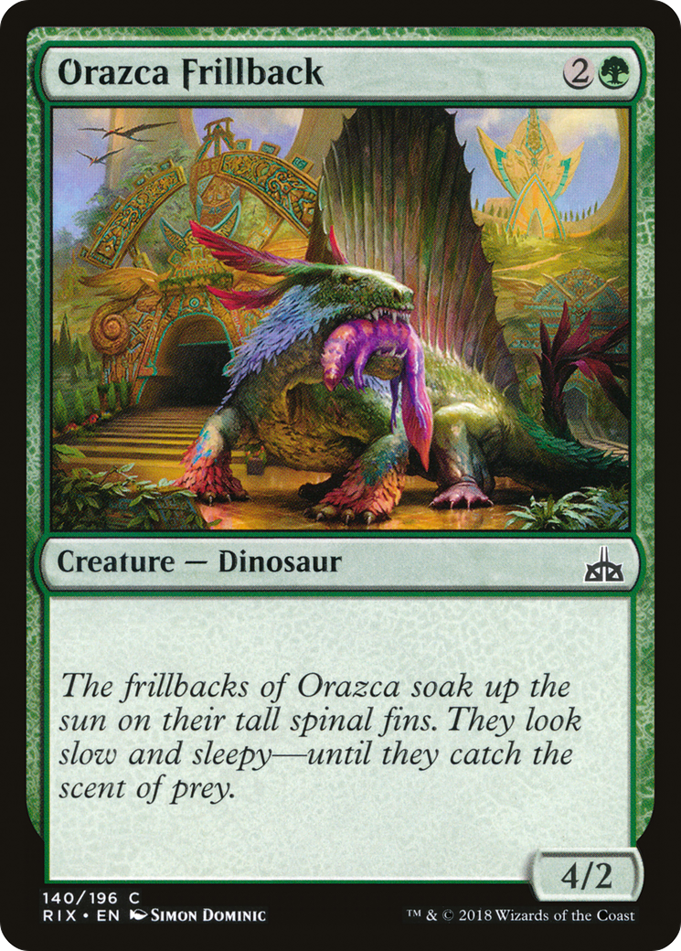 Image of Orazca Frillback (RIX-140) - Rivals of Ixalan