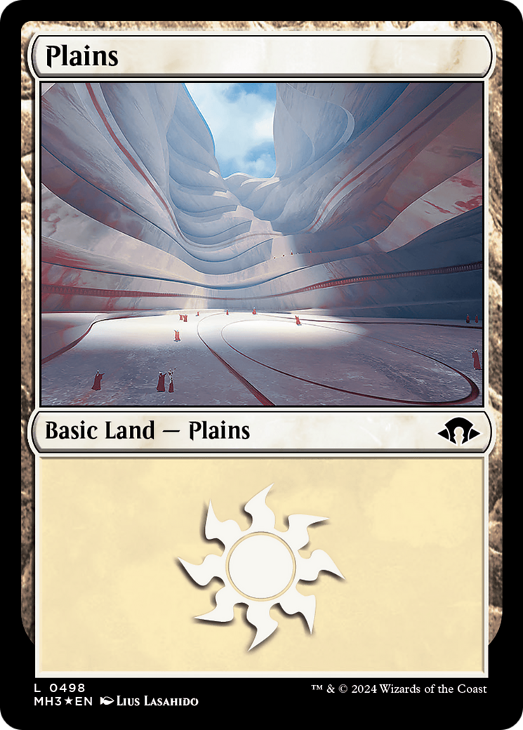 Image of Plains (0498) (Ripple Foil) (MH3-498) - Modern Horizons 3 Foil