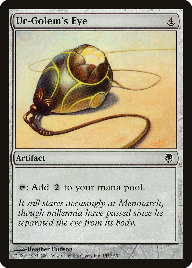 Image of Ur-Golem's Eye (DST-155) - Darksteel