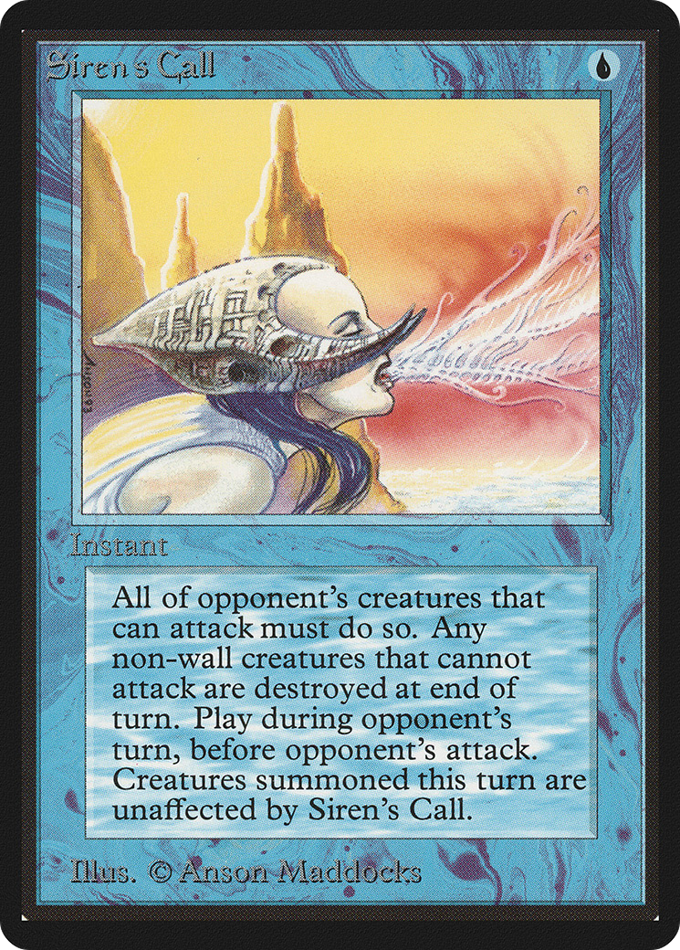 Image of Siren's Call (LEB-) - Limited Edition Beta
