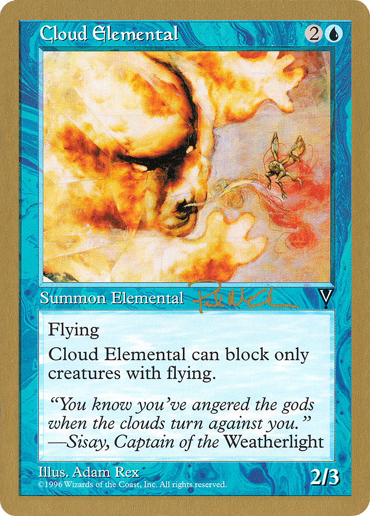 Image of Cloud Elemental - 1997 Paul McCabe (VIS) (WCD-) - World Championship Decks 1997