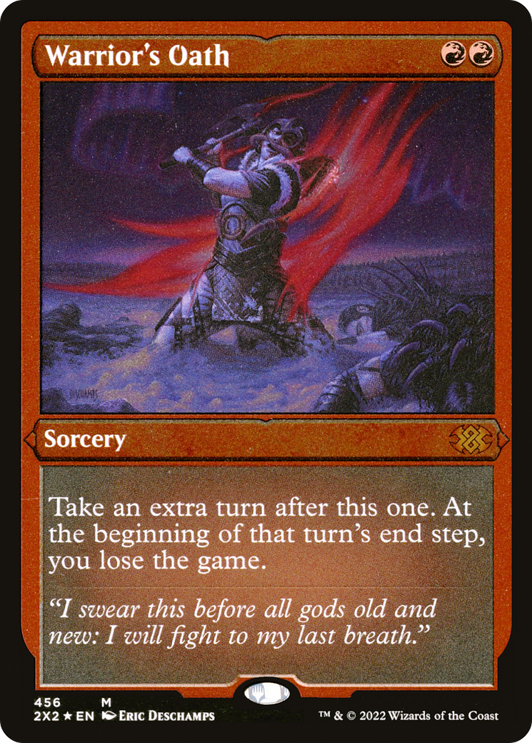 Image of Warrior's Oath (2X2-456) - Double Masters 2022 Foil