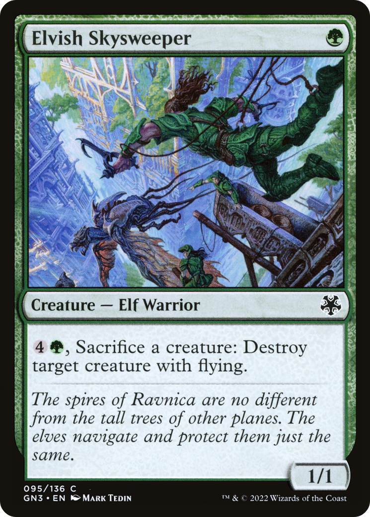 Image of Elvish Skysweeper (GN3-095) - Game Night: Free-for-All