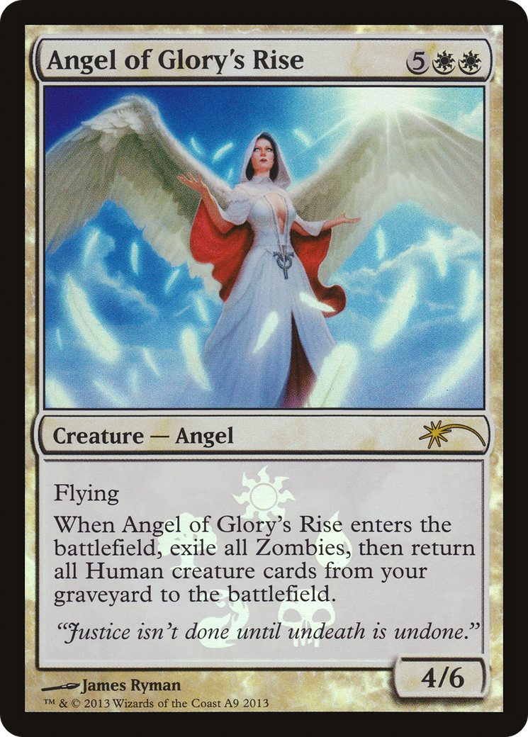 Image of Angel of Glory's Rise (MEDIA-0A9) - Avacyn Restored Promos Foil