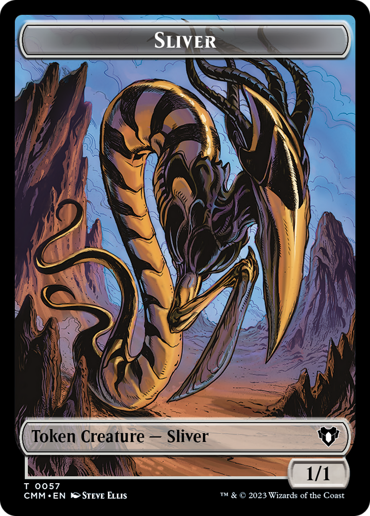 Image of Sliver (TCMM-057) - Commander Masters Tokens