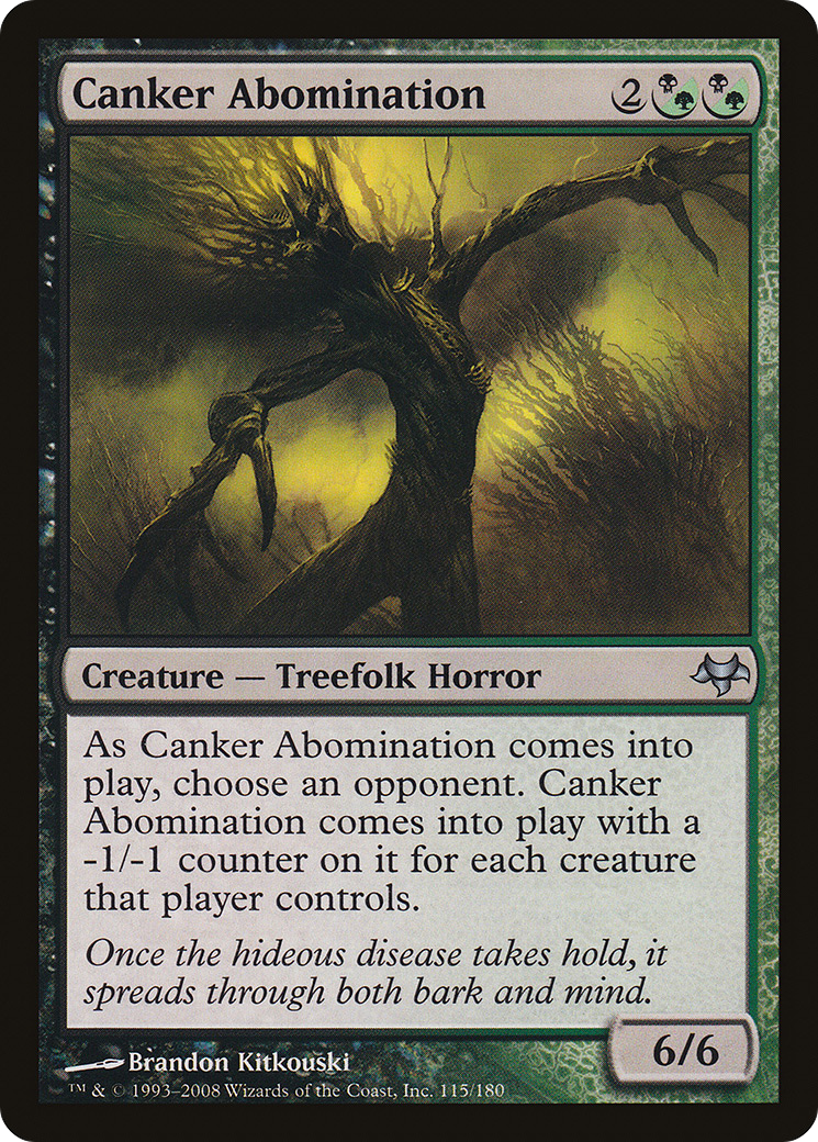 Image of Canker Abomination (EVE-115) - Eventide