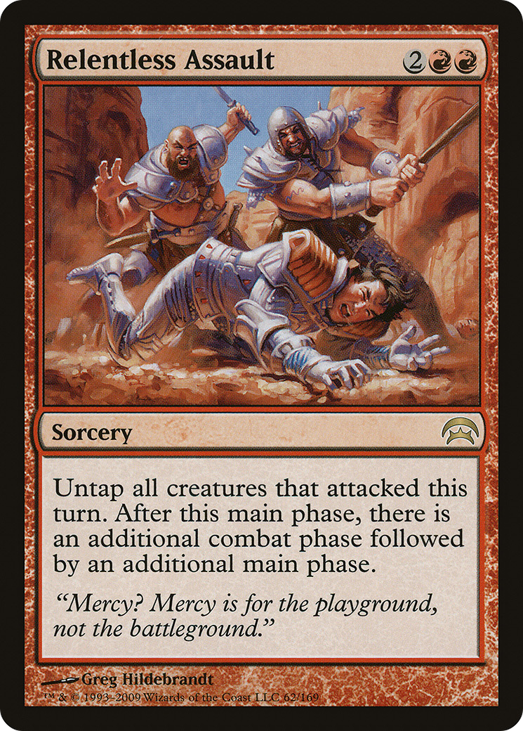 Image of Relentless Assault (HOP-062) - Planechase