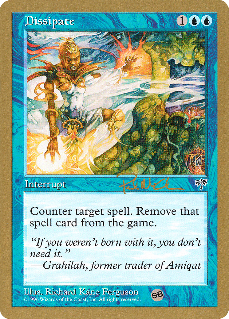 Image of Dissipate - 1997 Paul McCabe (MIR) (SB) (WCD-) - World Championship Decks 1997