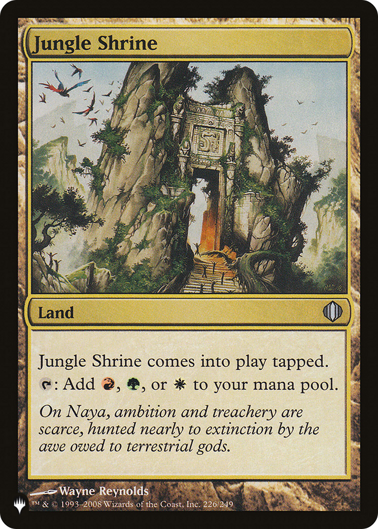 Image of Jungle Shrine (ALA) (LIST-ALA-226) - The List