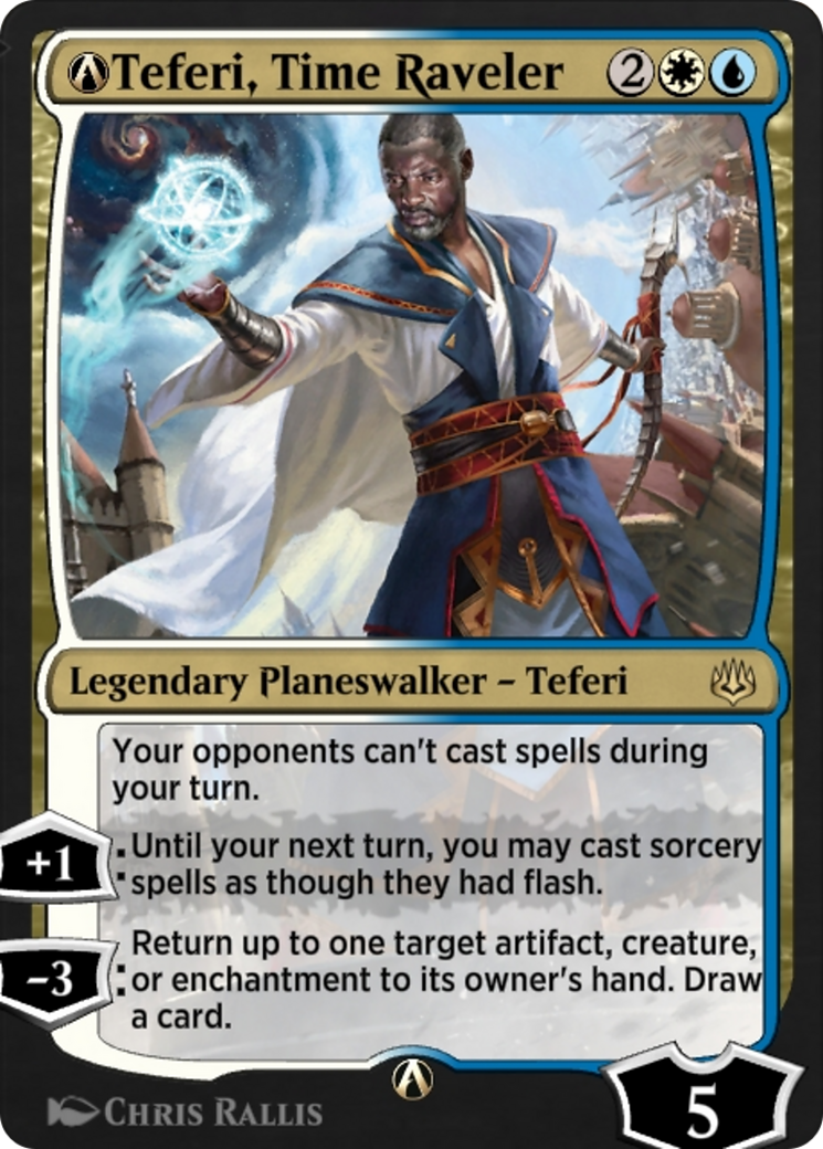 Image of A-Teferi, Time Raveler (WAR-A-221) - War of the Spark