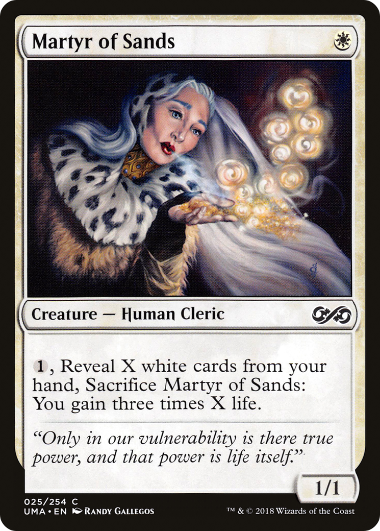 Image of Martyr of Sands (UMA-025) - Ultimate Masters