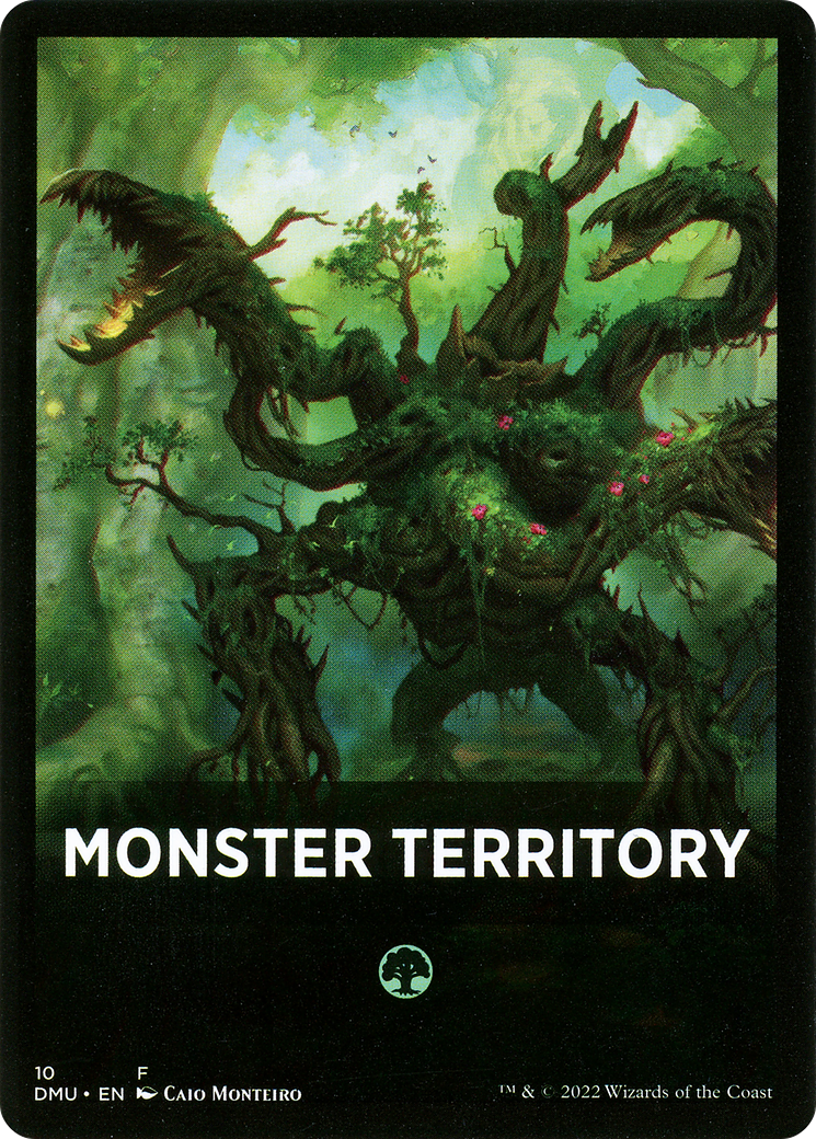 Image of Monster Territory (FDMU-010) - Dominaria United Jumpstart Front Cards