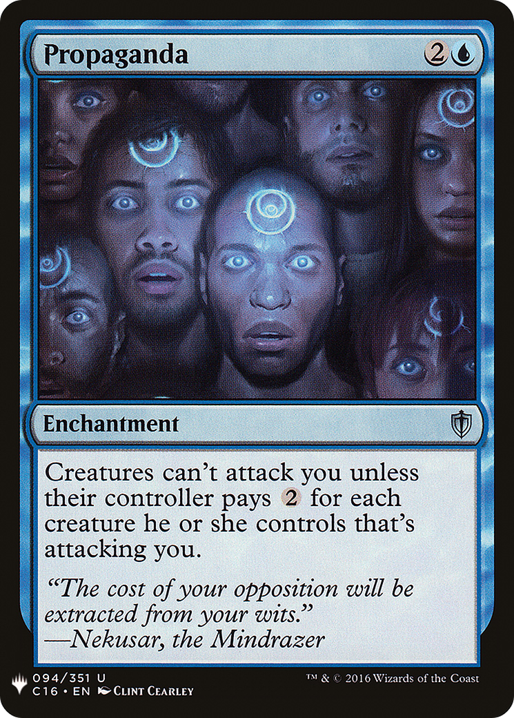 Image of Propaganda (LIST-094) - The List