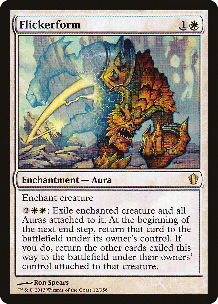 Image of Flickerform (C13-012) - Commander 2013