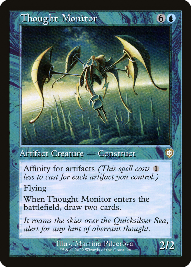 Image of Thought Monitor (Retro Frame) (BRC-098) - The Brothers' War Commander