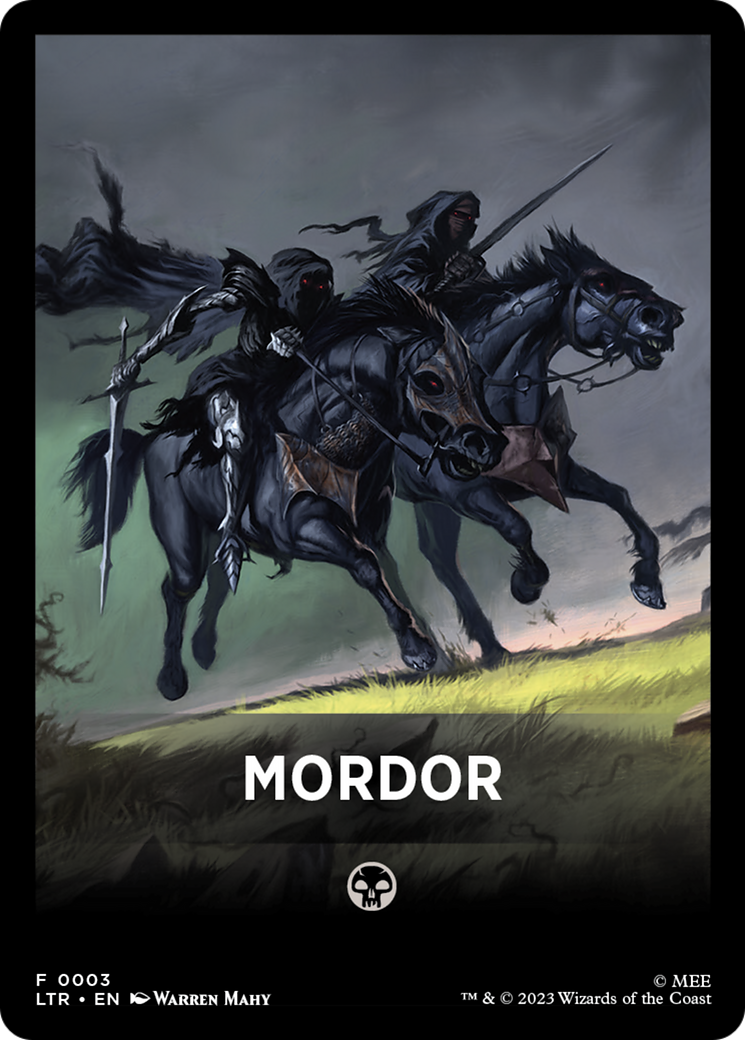 Image of Mordor (FLTR-003) - Tales of Middle-earth Front Cards