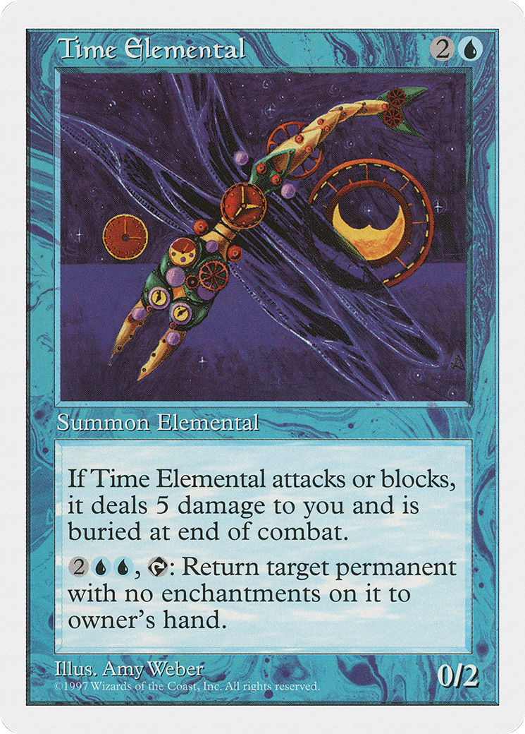 Image of Time Elemental (5ED-129) - Fifth Edition