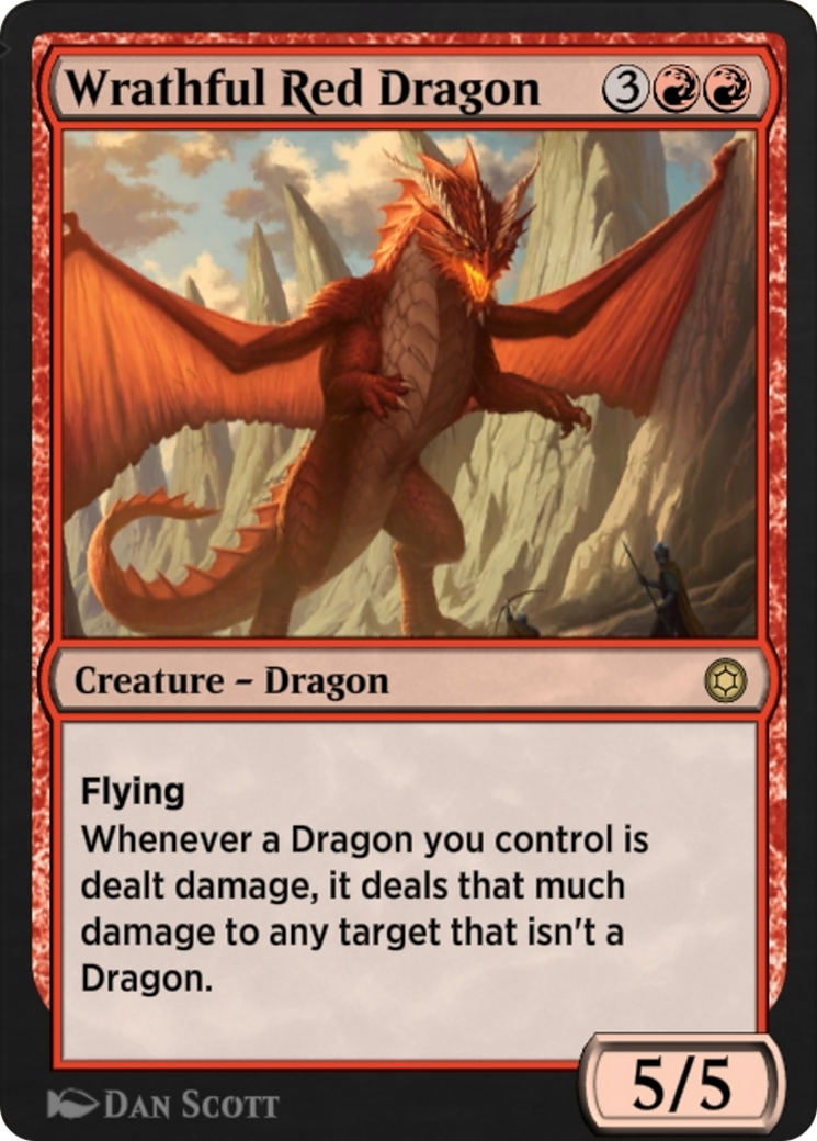 Image of Wrathful Red Dragon (HBG-194) - Alchemy Horizons: Baldur's Gate