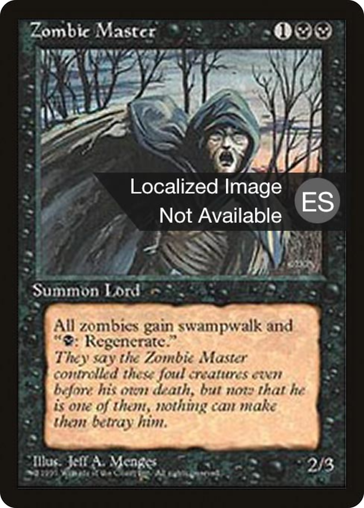 Image of Zombie Master (4BB-058) - Fourth Edition Foreign Black Border