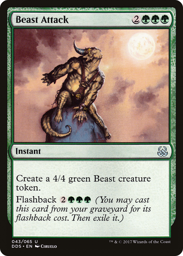 Image of Beast Attack (DDS-043) - Duel Decks: Mind vs. Might