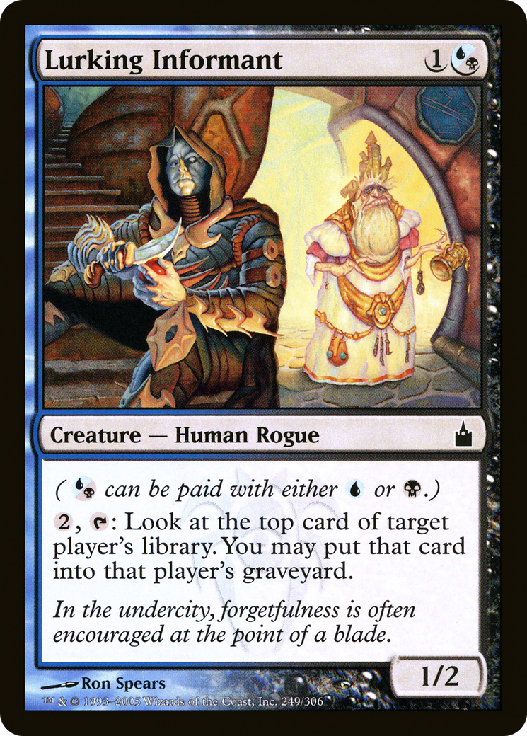 Image of Lurking Informant (RAV-249) - Ravnica: City of Guilds Foil