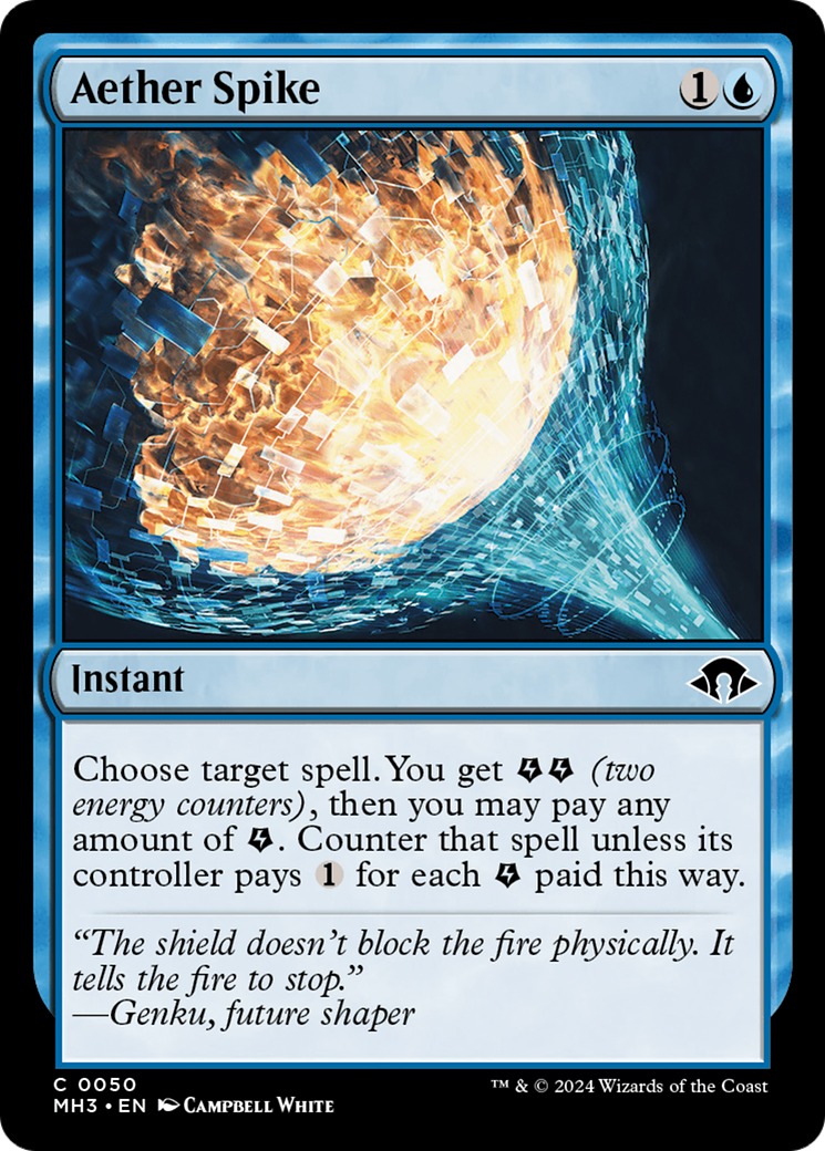 Image of Aether Spike (MH3-050) - Modern Horizons 3 Foil