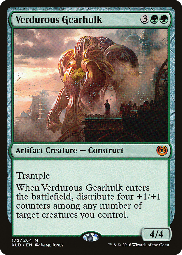 Image of Verdurous Gearhulk (KLD-172) - Kaladesh Foil