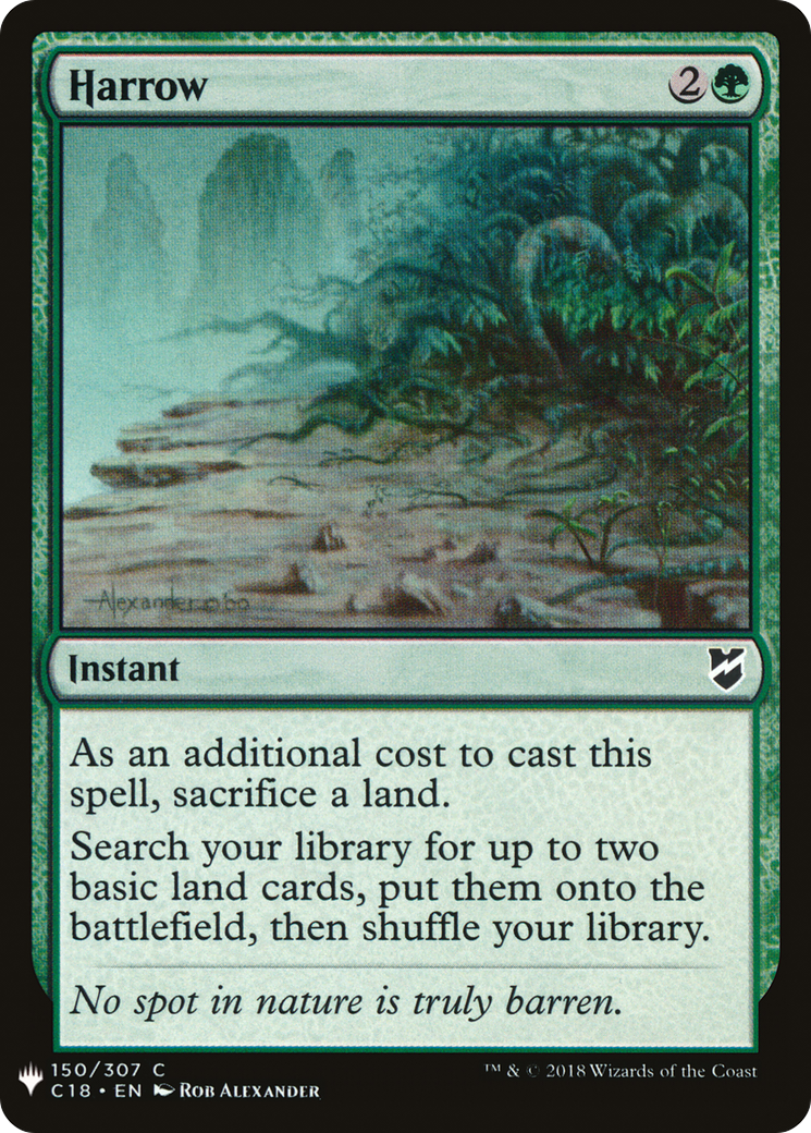 Image of Harrow (LIST-150) - The List