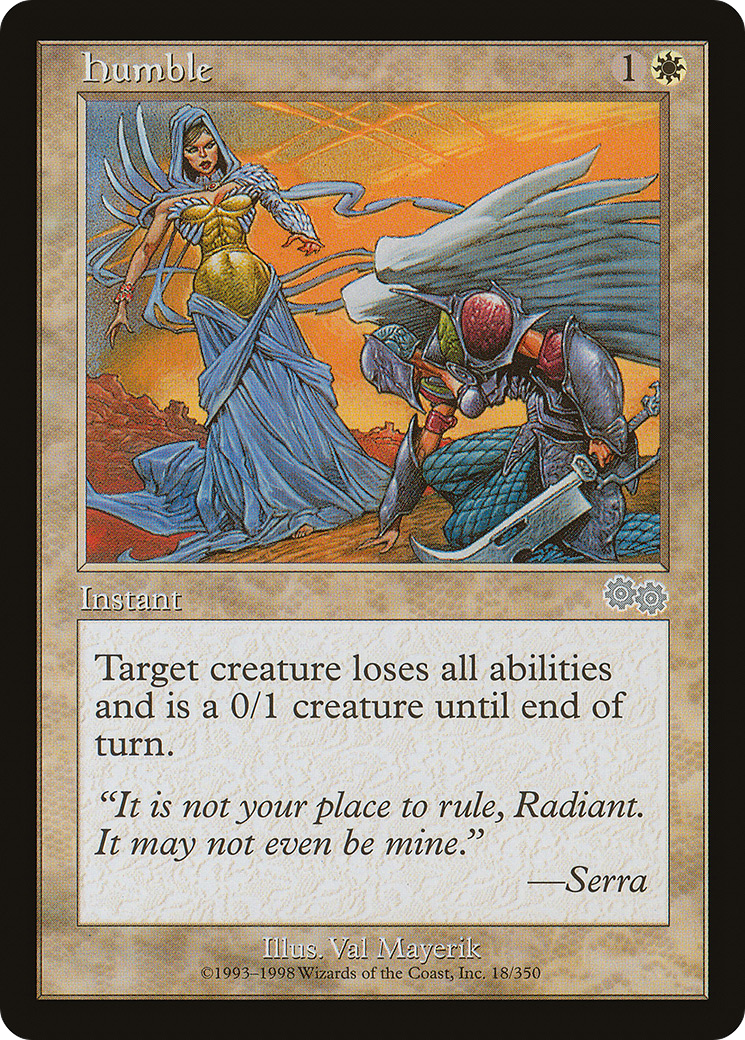 Image of Humble (USG-018) - Urza's Saga