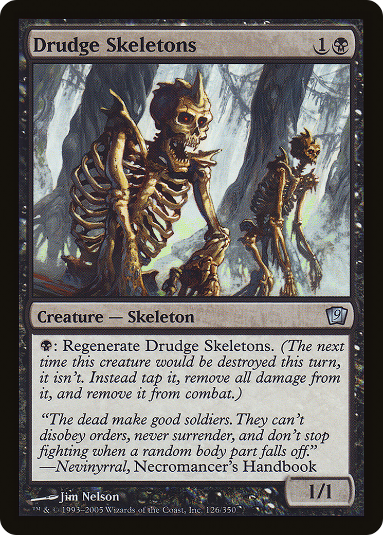 Image of Drudge Skeletons (9ED-126★) - 9th Edition