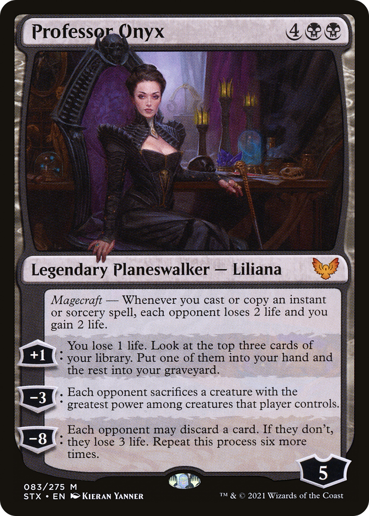 Image of Professor Onyx (STX-083) - Strixhaven: School of Mages