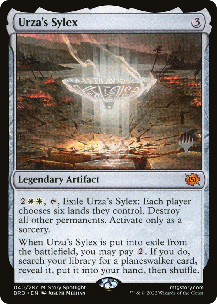 Image of Urza's Sylex (PPBRO-040) - The Brothers' War Promos