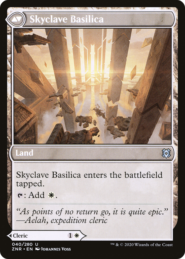 Image of Skyclave Cleric (ZNR-040) - Zendikar Rising Foil