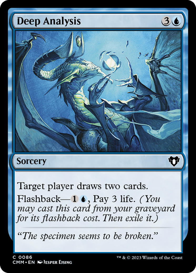 Image of Deep Analysis (CMM-086) - Commander Masters