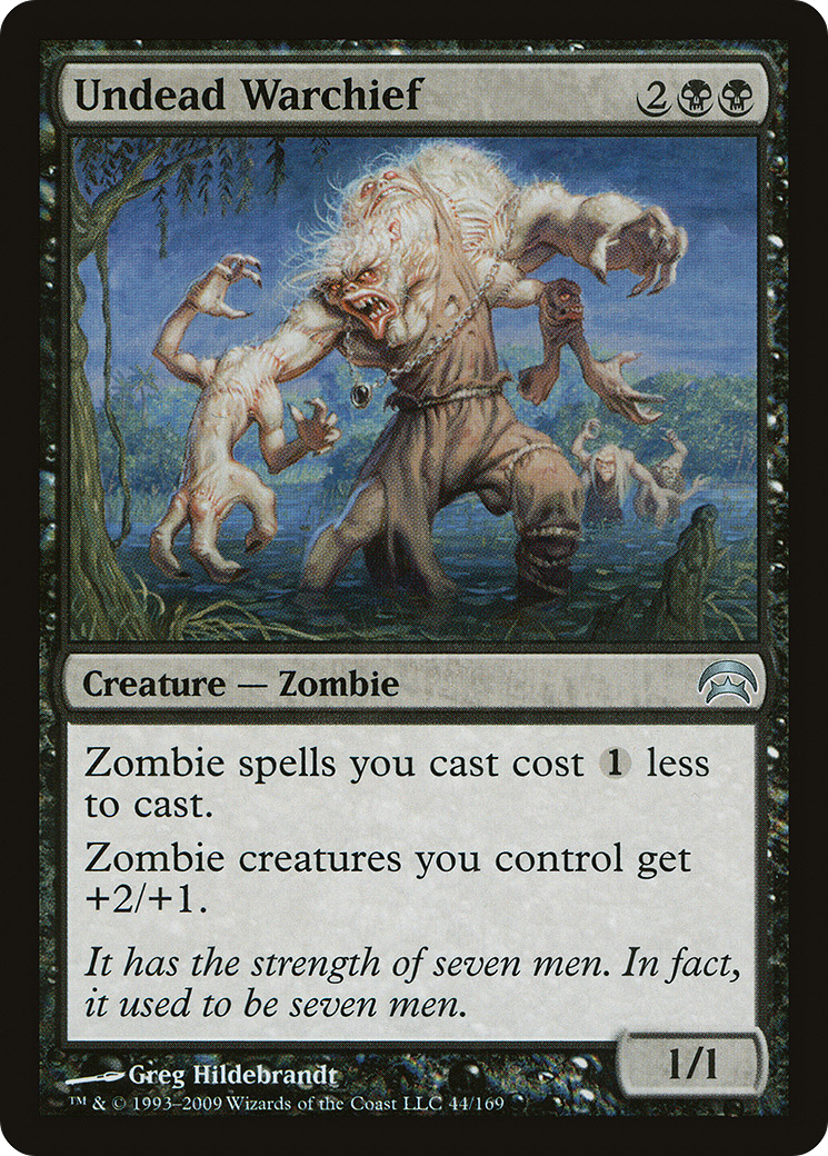Image of Undead Warchief (HOP-044) - Planechase