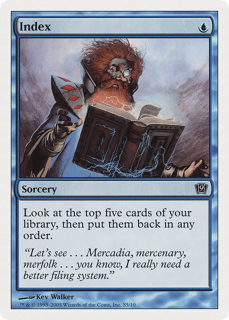 Image of Index (9ED-0S5) - 9th Edition