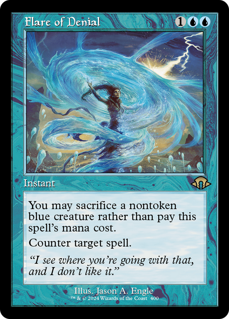Image of Flare of Denial (Retro Frame) (MH3-400) - Modern Horizons 3