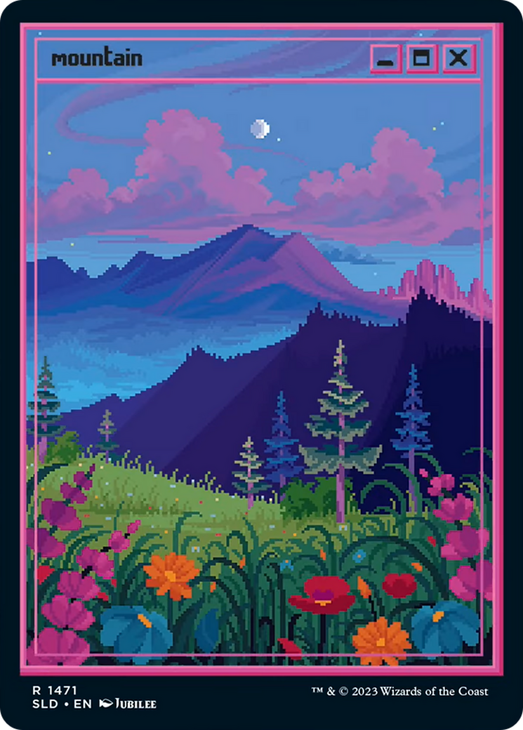 Image of Mountain (1471) (SLD-1471) - Secret Lair Drop