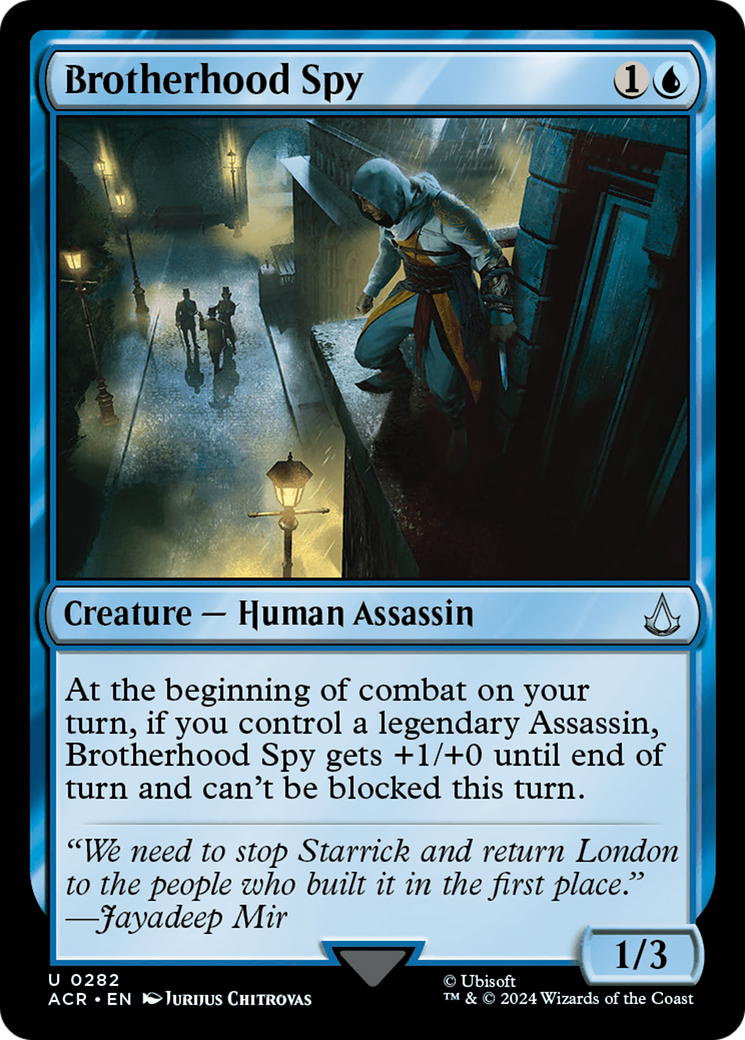 Image of Brotherhood Spy (ACR-282) - Assassin's Creed