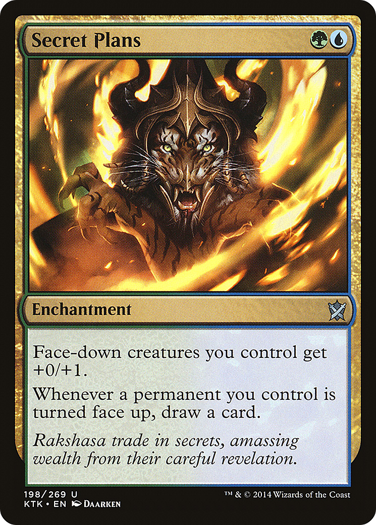 Image of Secret Plans (KTK-198) - Khans of Tarkir