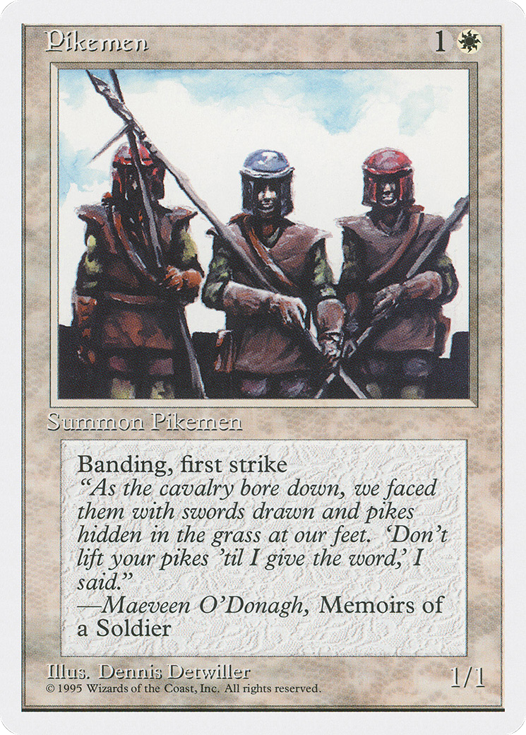 Image of Pikemen (4ED-) - Fourth Edition