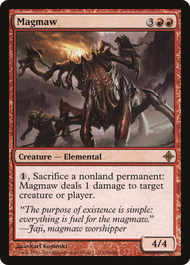 Image of Magmaw (ROE-158) - Rise of the Eldrazi Foil