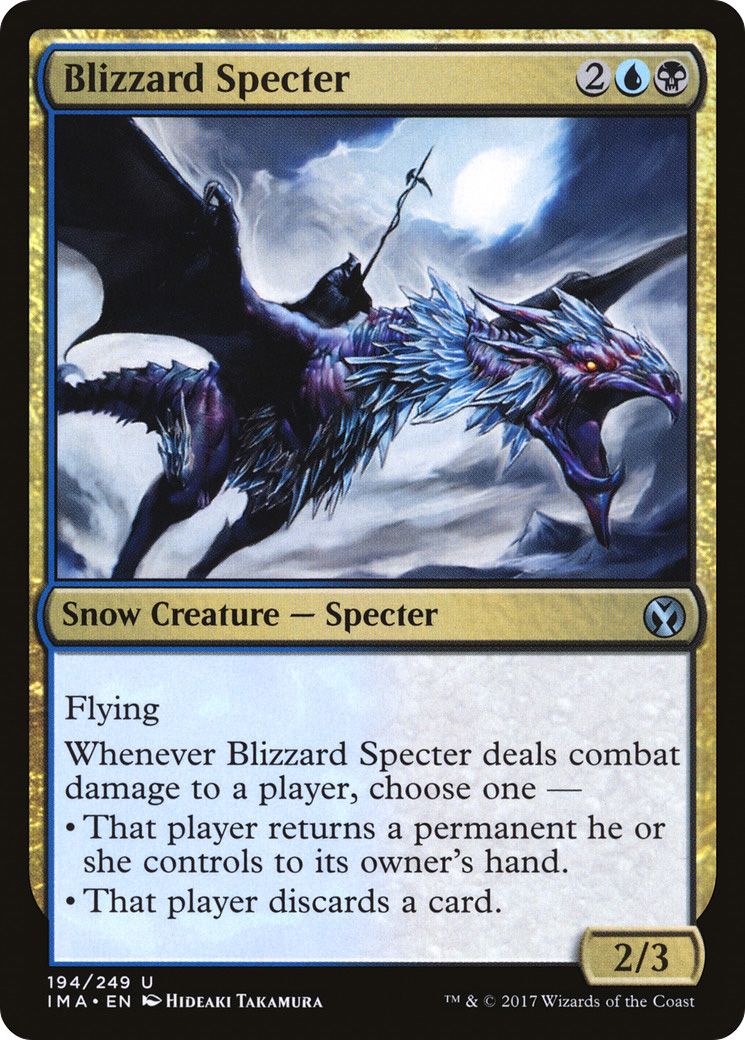 Image of Blizzard Specter (IMA-194) - Iconic Masters