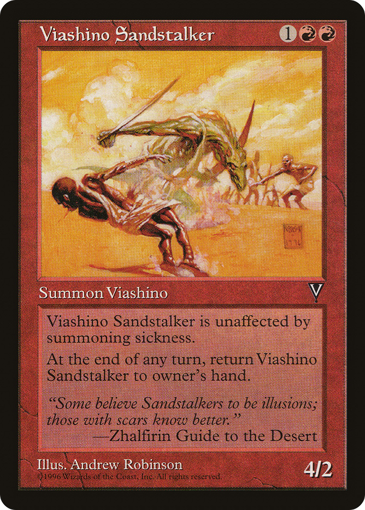 Image of Viashino Sandstalker (VIS-) - Visions