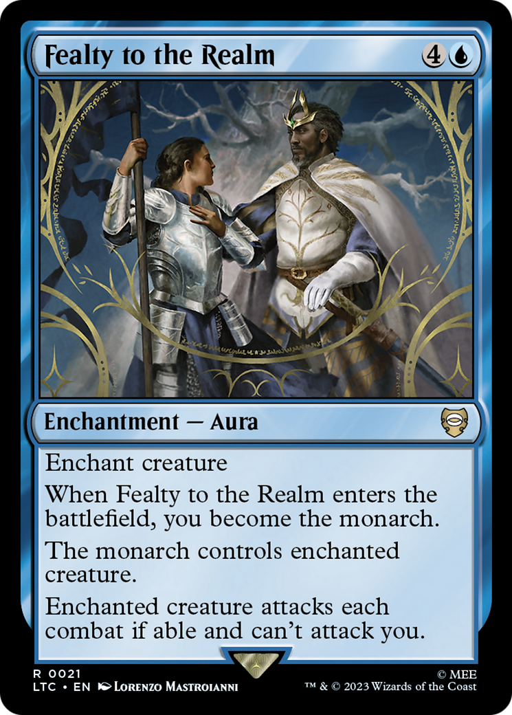 Image of Fealty to the Realm (LTC-021) - Tales of Middle-earth Commander