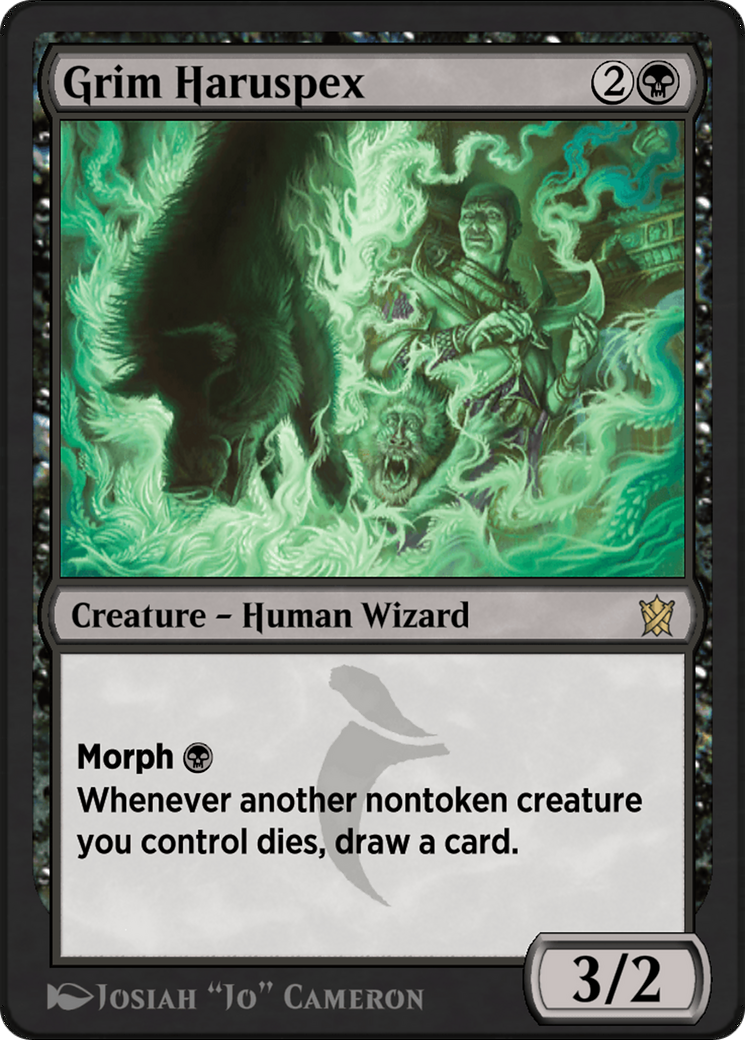 Image of Grim Haruspex (KTK-73Y) - Khans of Tarkir